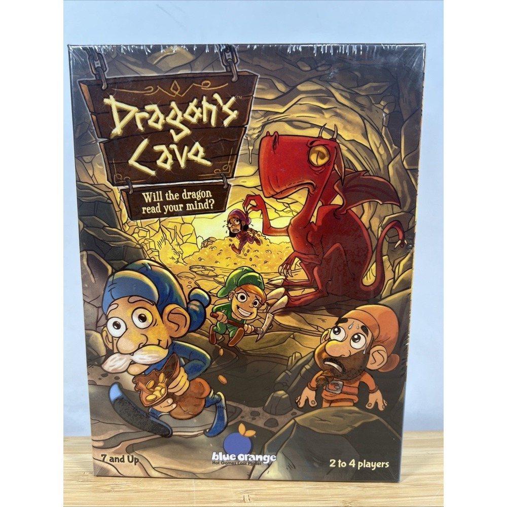 Dragon's Cave Will The Dragon Read Your Mind? Game Blue Orange, 2019. New Sealed